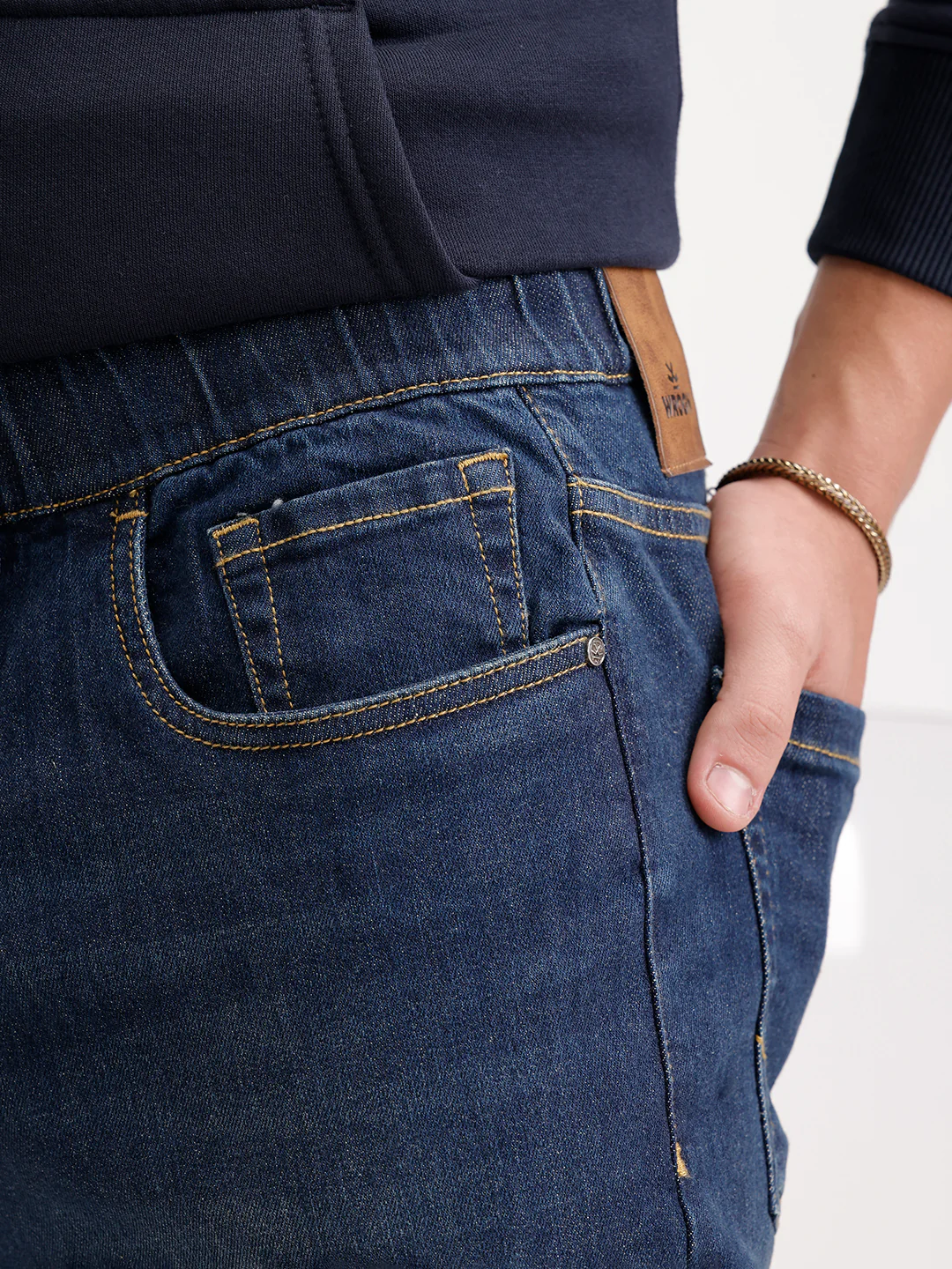 Classic Denim Jogger | Blue - Image 6