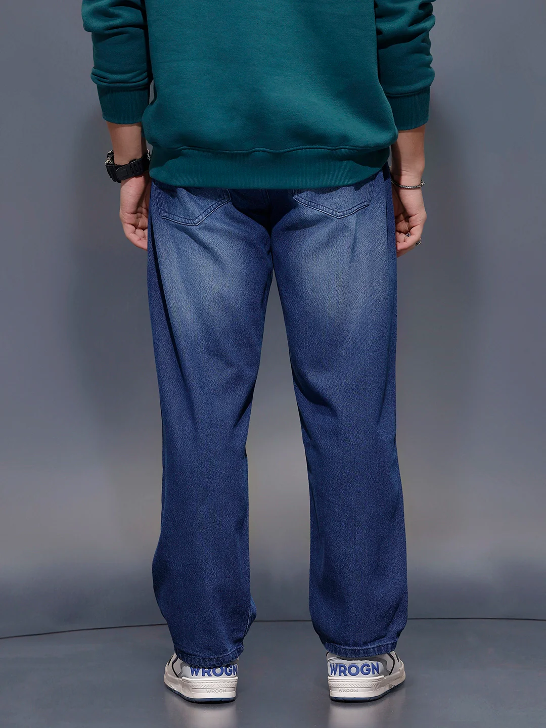 Classic Loose Jeans | Blue - Image 3