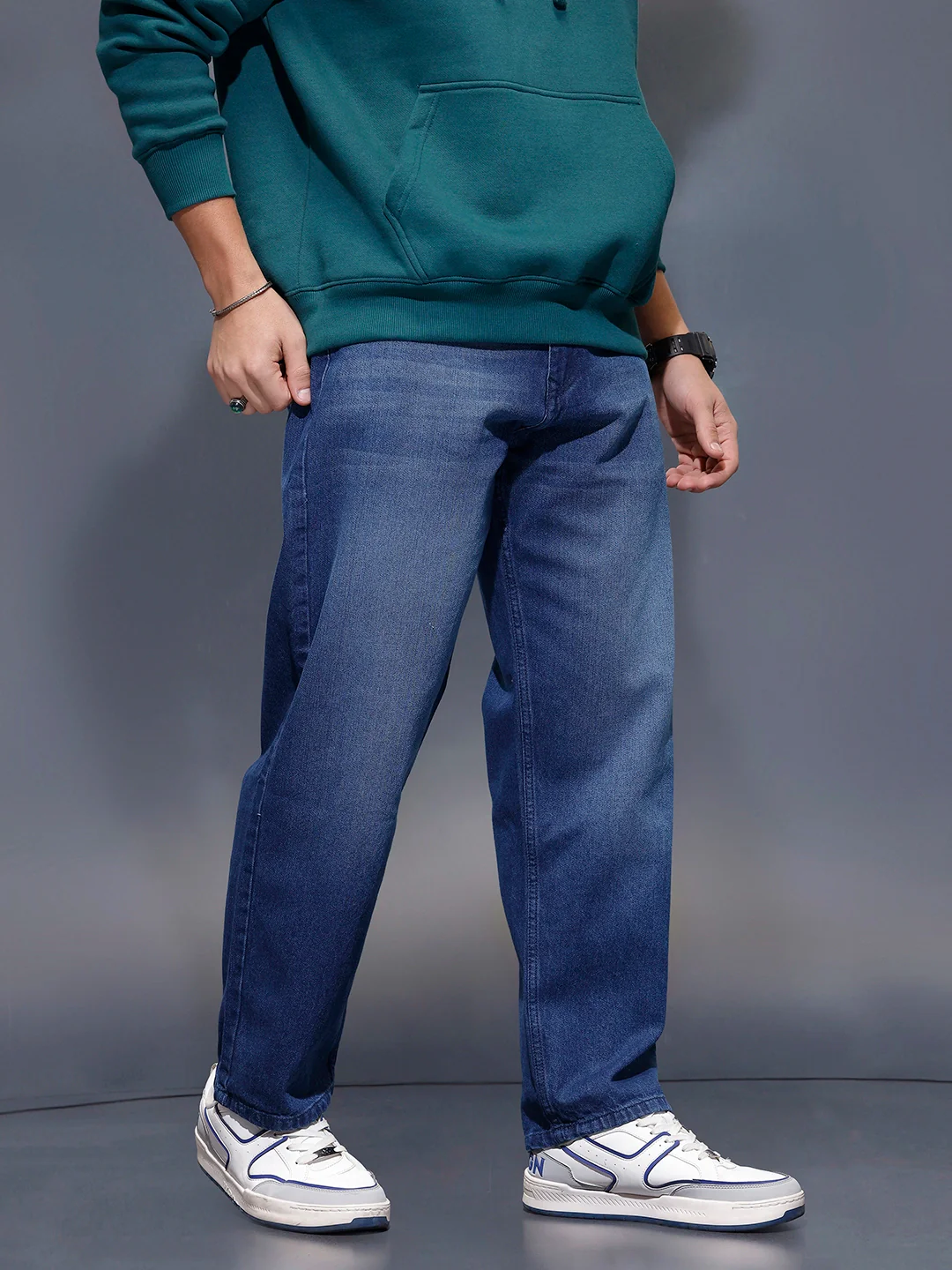 Classic Loose Jeans | Blue - Image 4