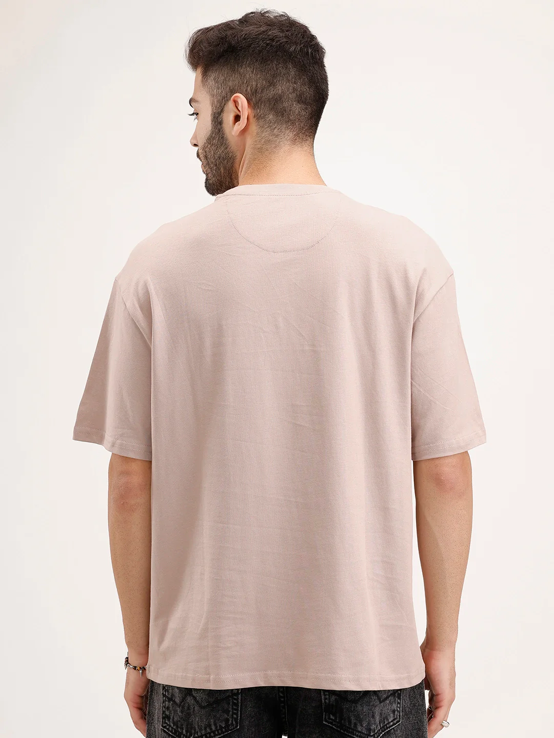 Classic Placement Printed T-Shirt | Brown - Image 3