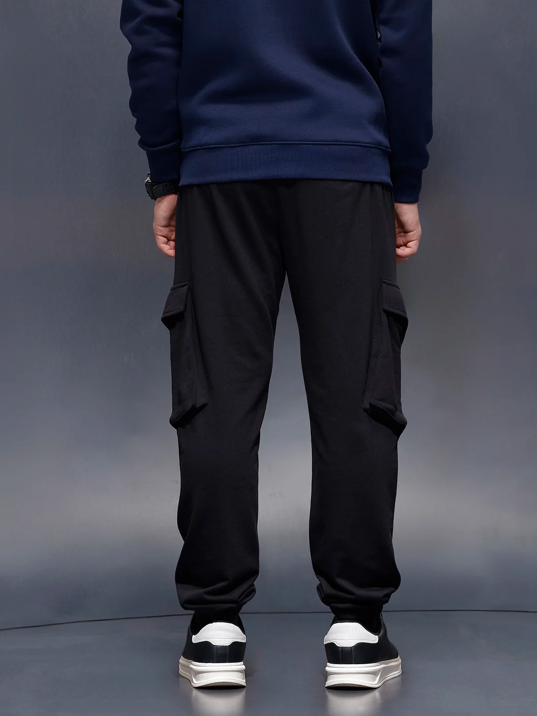 Classic Regular Fit Jogger | Black - Image 3