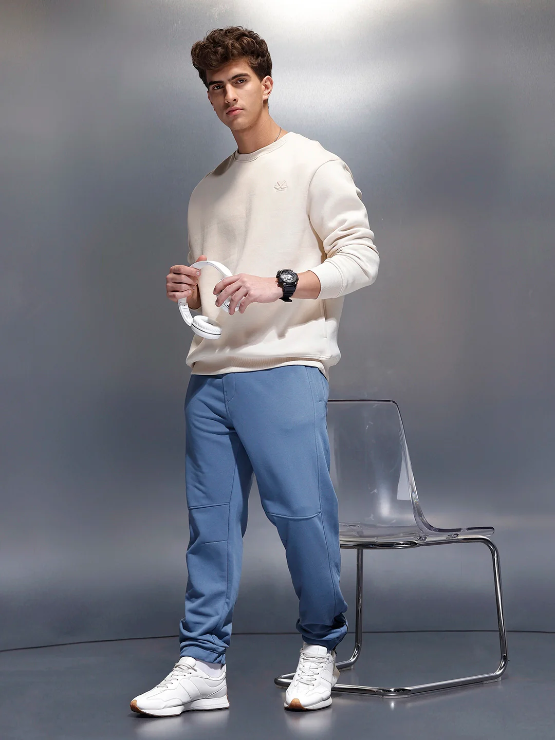Classic Regular Fit Jogger | Blue - Image 2