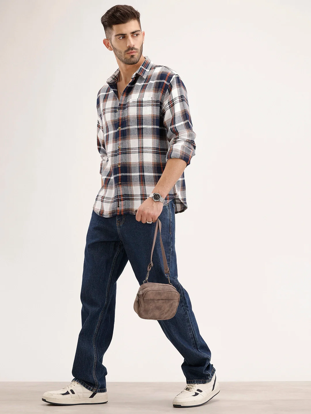 Comfort Fit Checkered Shirt | Multicolor - Image 2