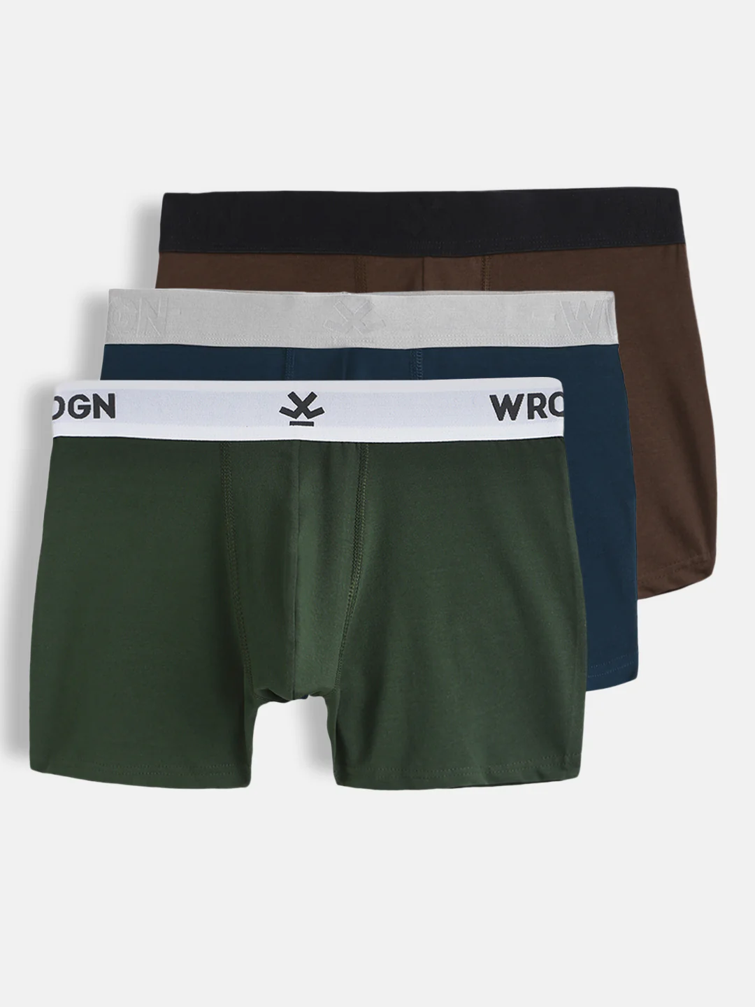 Daily Ease Solid 3-Pack Trunks