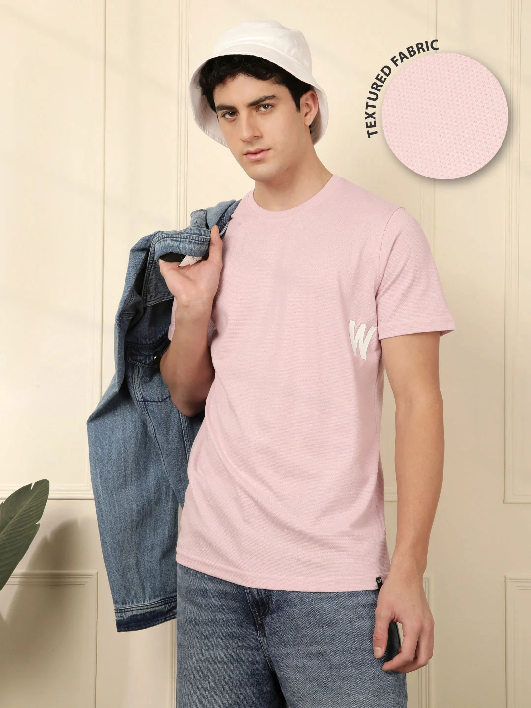 Drop Logo Pink T-Shirt