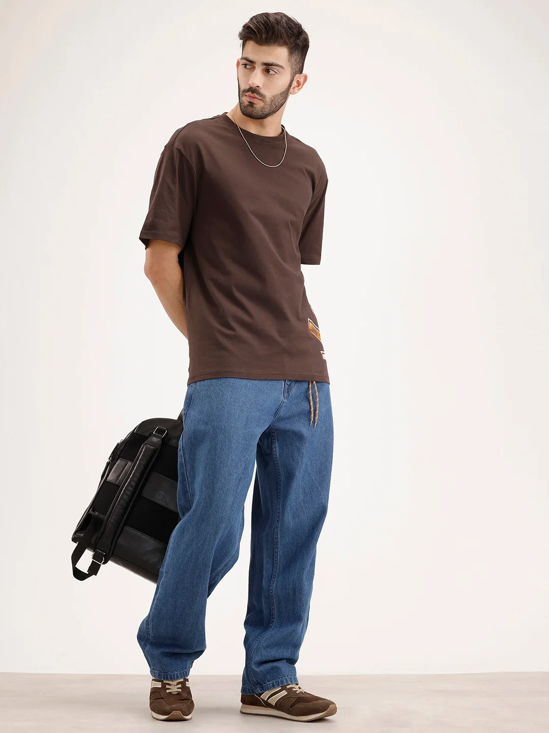 Loose Fit Denim Jeans | Blue - Image 2