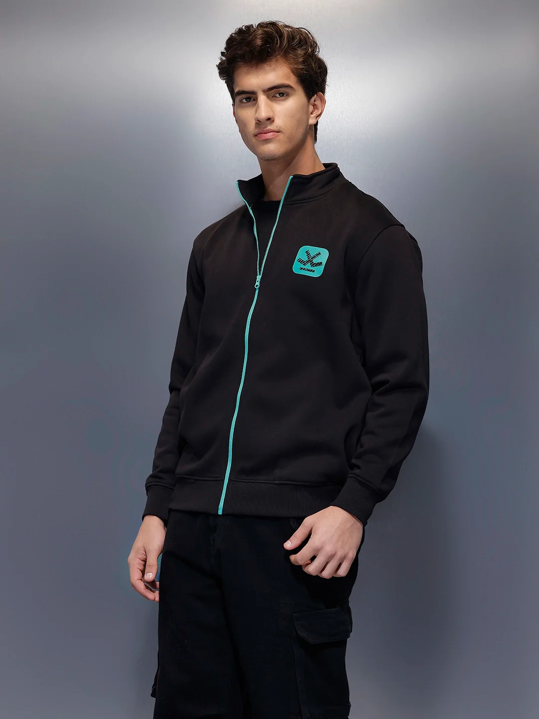 Men's Comfort Fit Sweatshirt | Black - Image 4
