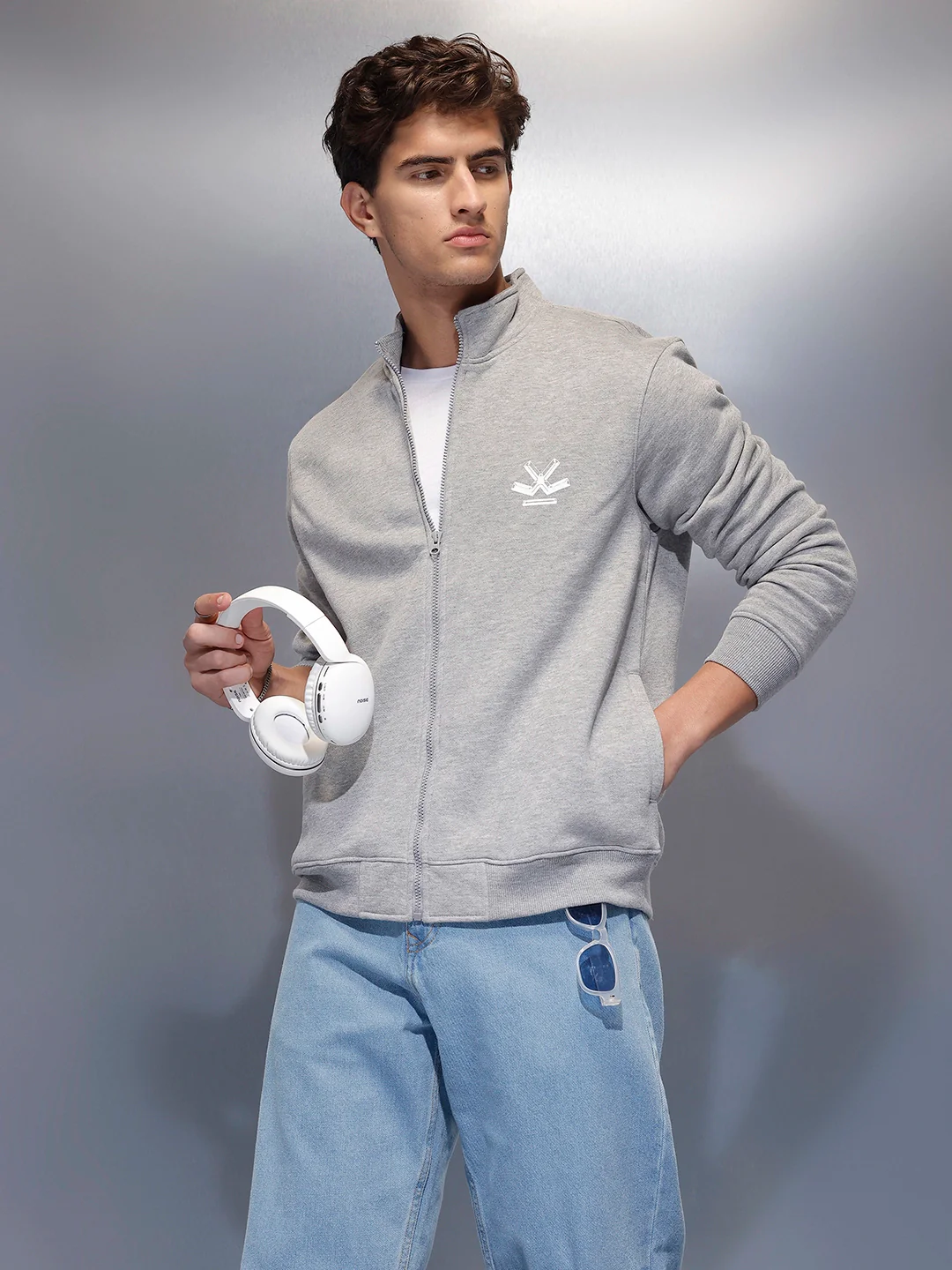 Men's Comfort Fit Sweatshirt | Grey