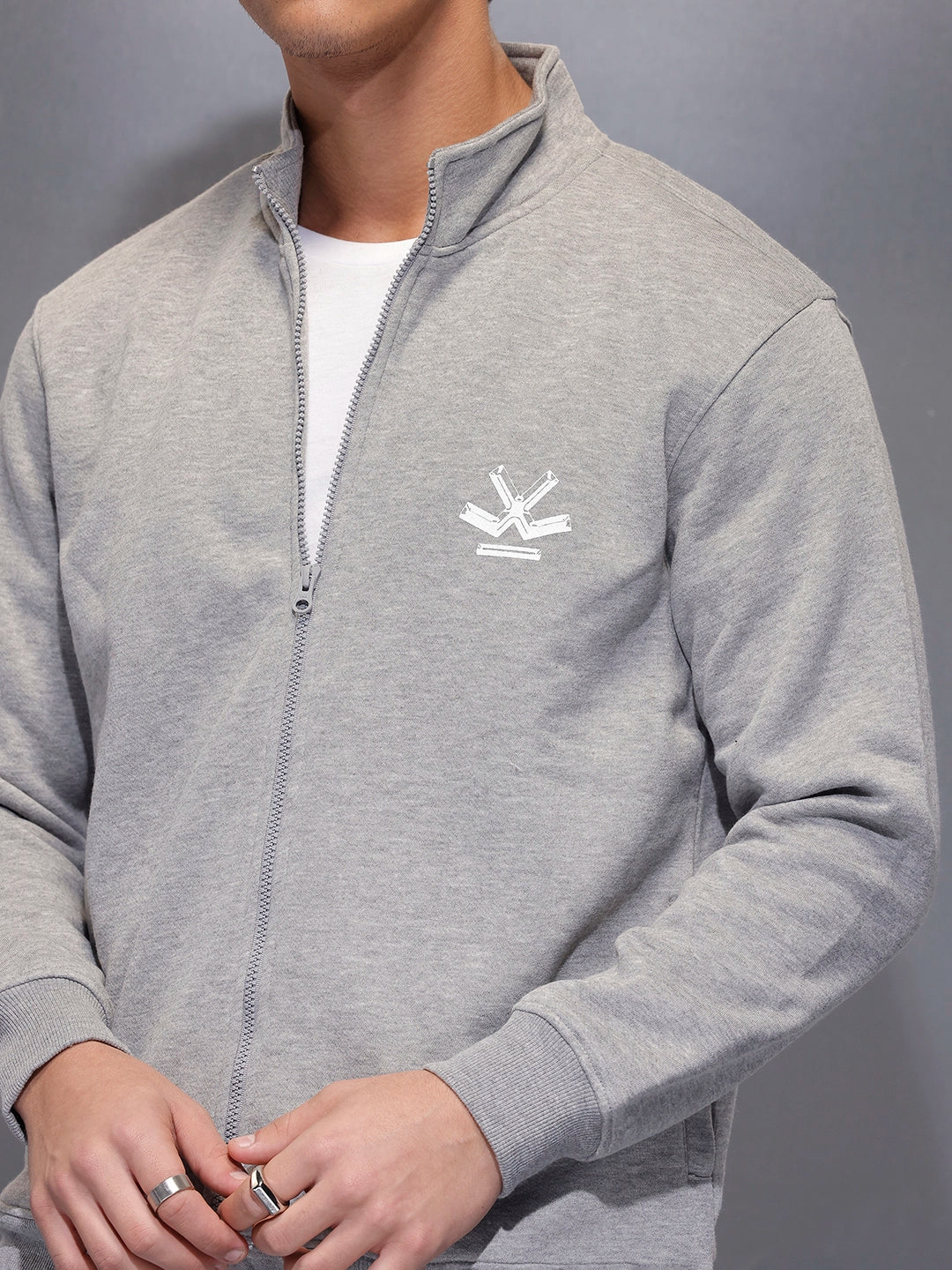 Men's Comfort Fit Sweatshirt | Grey - Image 5