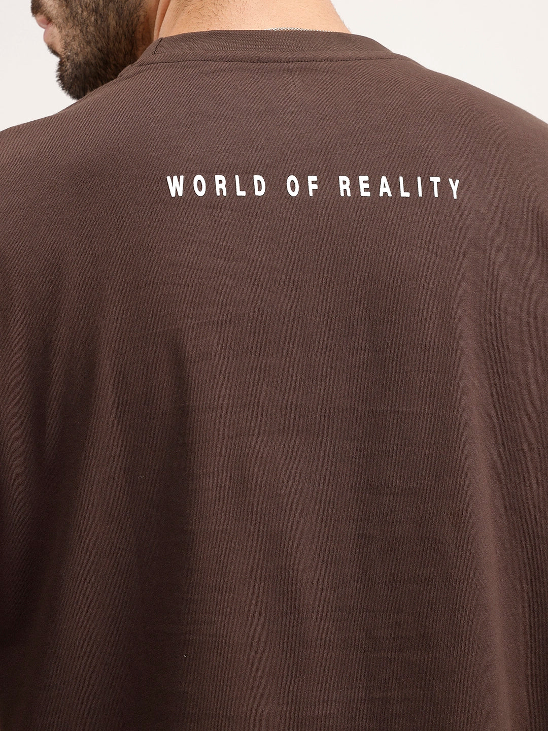 Oversized Fit T-Shirt | Brown - Image 5