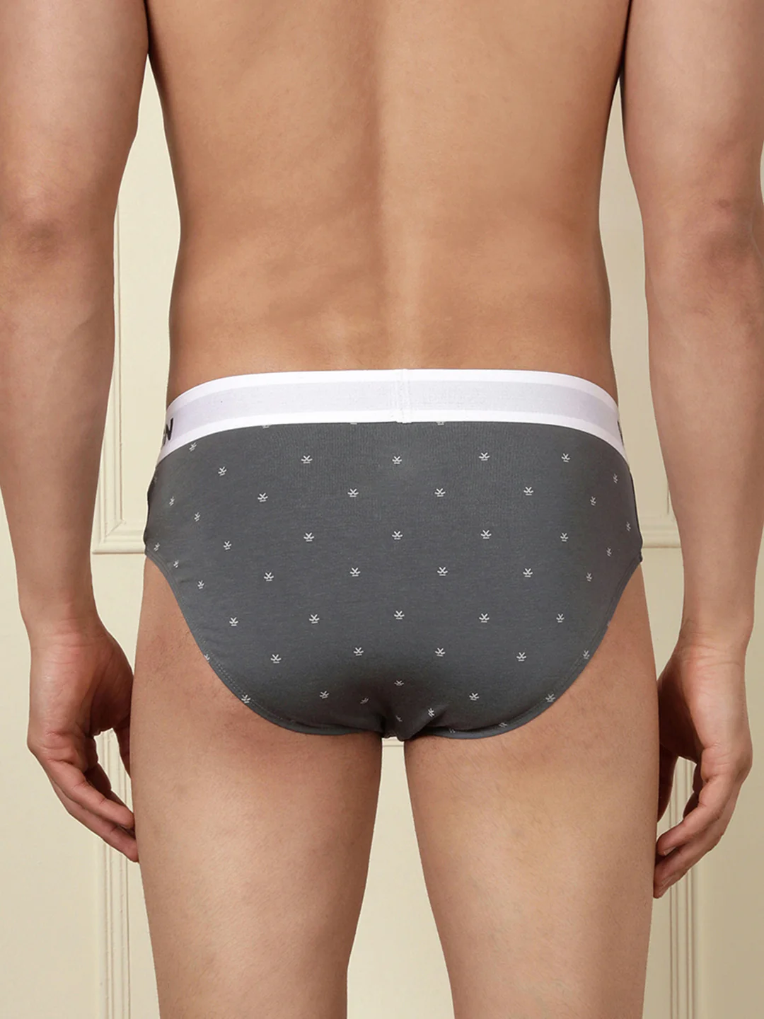 Pure Cotton Solid & Print Pack of 2 Briefs - Image 6