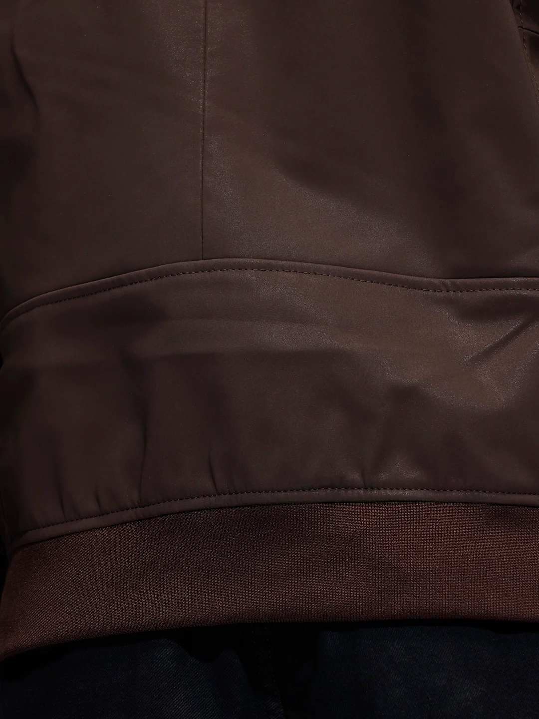 Wrogn Branded Men's Varsity Inspired Jacket | Brown - Image 5